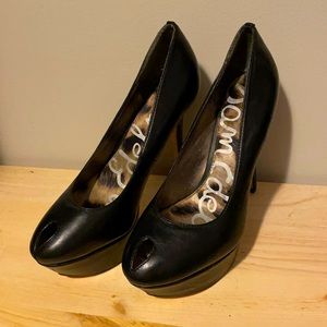 Sam Edelman Black heels size 7